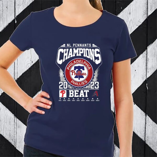 Philadelphia Phillies Beat Arizona Diamondbacks T-Shirt
