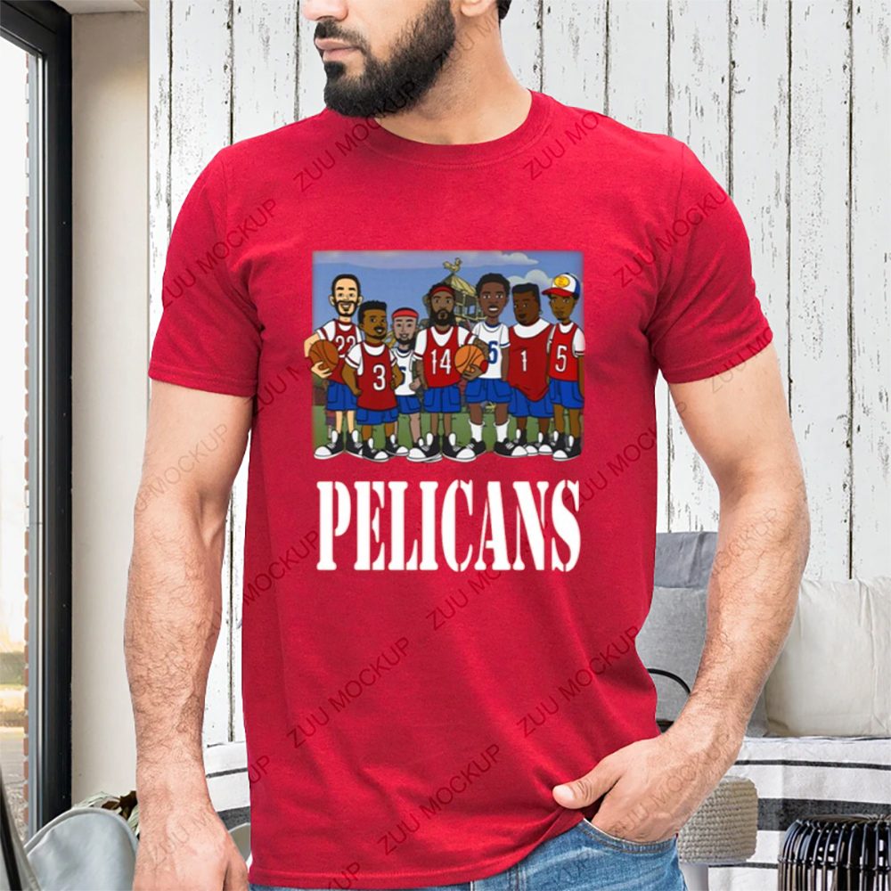 Recess X Pels Pelicans T-Shirt 4 Recess X Pels Pelicans Shirt