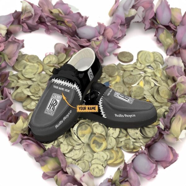 Rolls Royce Custom Name Hey Dude Shoes