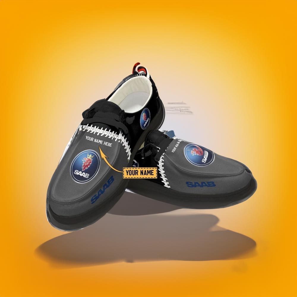 Saab Automobile Custom Name Hey Dude Shoes 4 Saab Automobile Custom Name Hey Dude Shoes funny