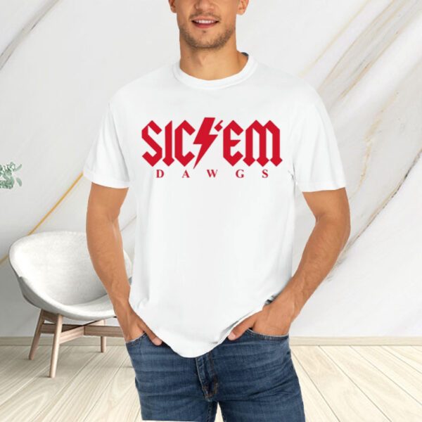 Sic Em Bolt Dawgs T-Shirtt