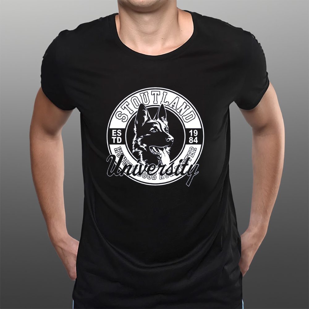 Stoutland University Estd 1984 T-Shirt 4 Stoutland University Estd 1984 T-Shirts