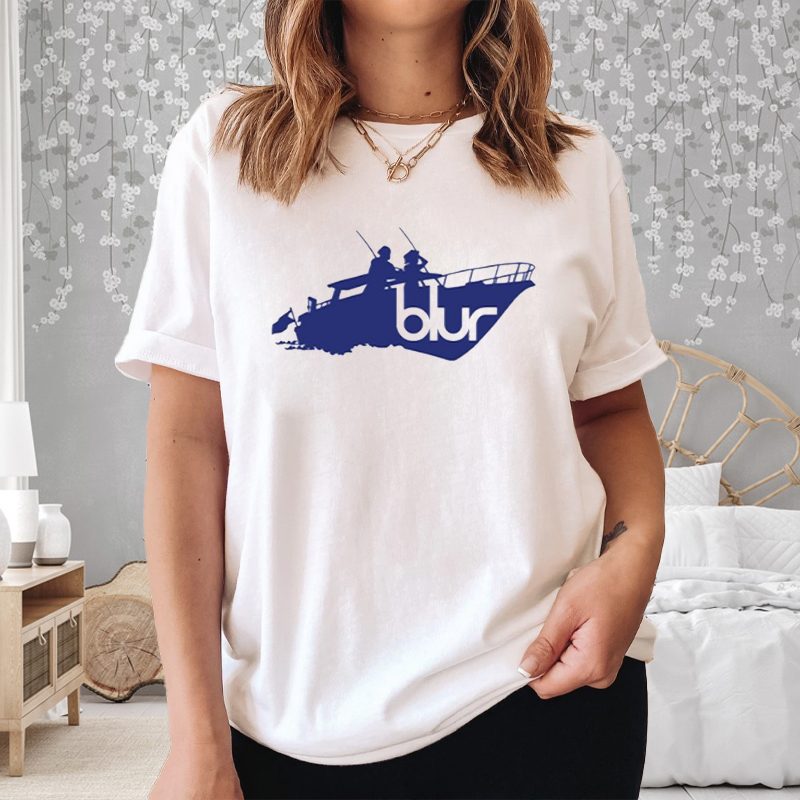 Sunday Sunday Boat Blur T-Shirt 4 Sunday Sunday Boat Blur Shirt