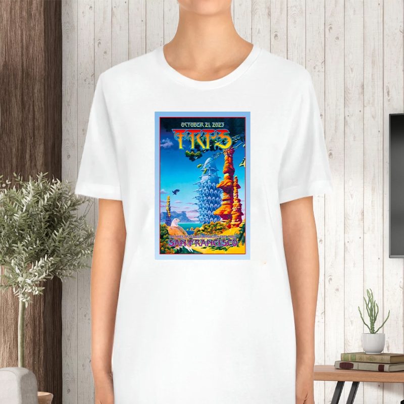 TRPS Festival of Rock The Hall Of Flowers San Francisco October 21 2023 T-Shirt 4 TRPS Festival of Rock The Hall Of Flowers San Francisco October 21 2023 TShirt