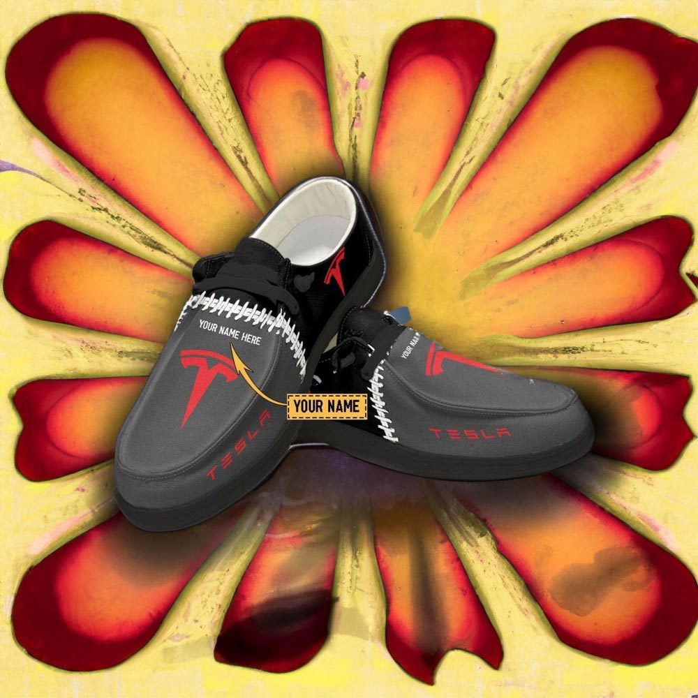 Tesla Custom Name Hey Dude Shoes 4 Tesla Custom Name Hey Dude Shoes hot