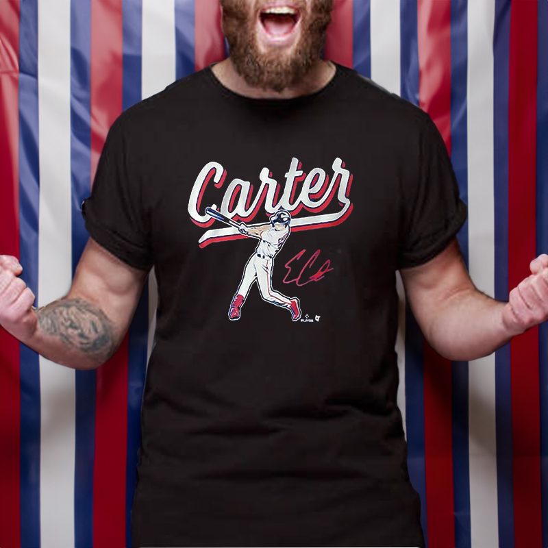 Texas Ranger Evan Carter T-Shirt 4 Texas Ranger Evan Carter TShirt