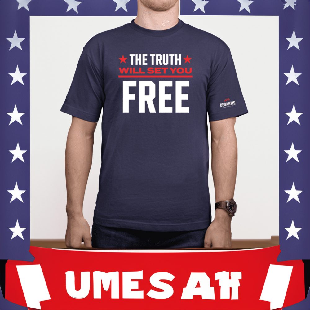 The Truth Will Set You Free Navy Cotton Shirt 4 The Truth Will Set You Free Navy Cotton Shirts