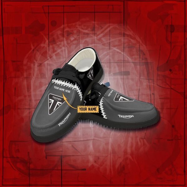 Triumph Custom Name Hey Dude Shoes