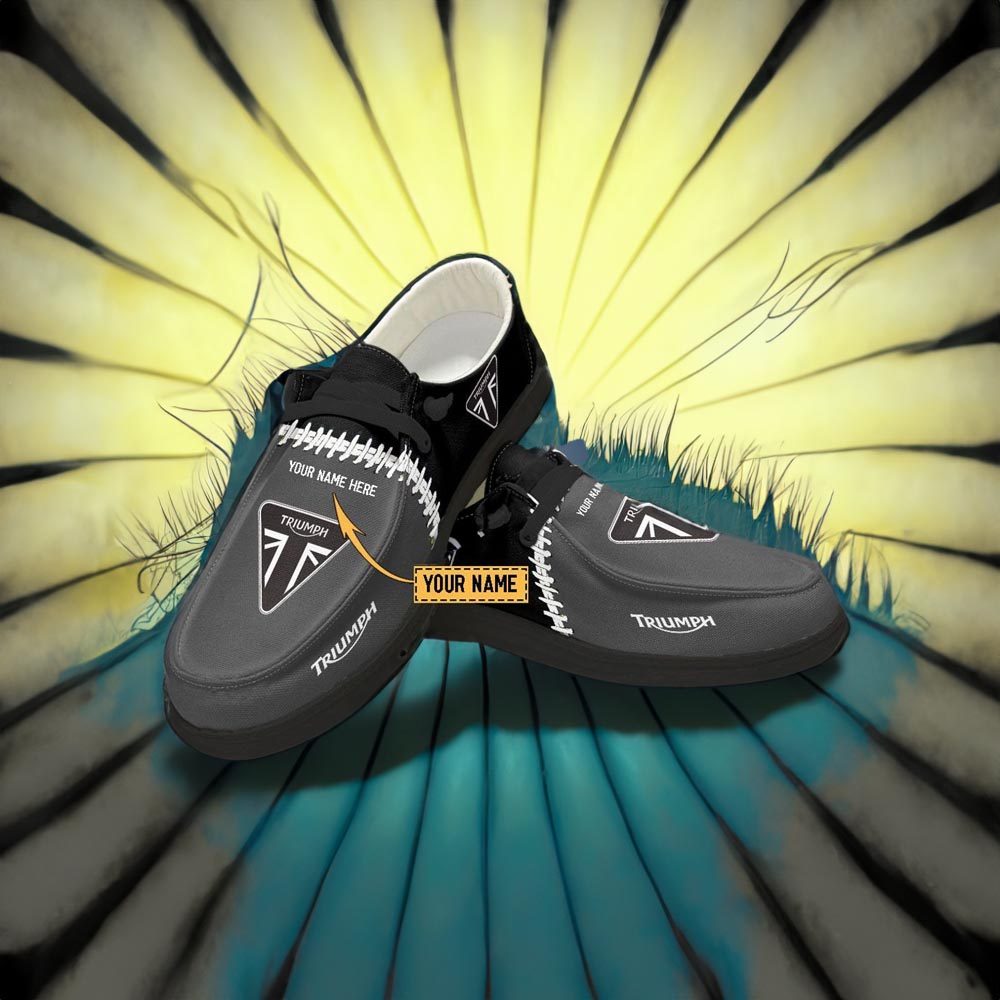 Triumph Custom Name Hey Dude Shoes 4 Triumph Custom Name Hey Dude Shoes Hot