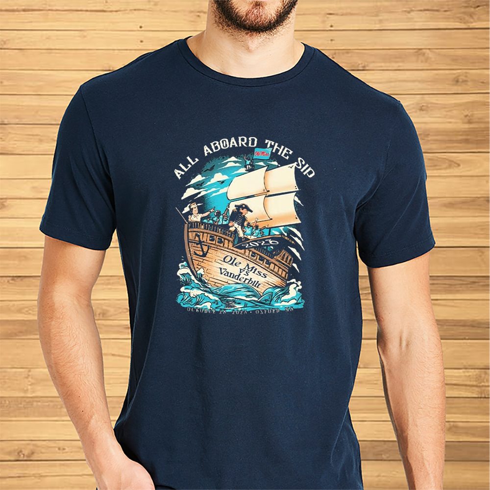 Vanderbilt Commodores Vs Ole Miss Rebels 2023 All Board The Sip T-Shirt 4 Vanderbilt Commodores Vs Ole Miss Rebels 2023 All Board The Sip Shirt