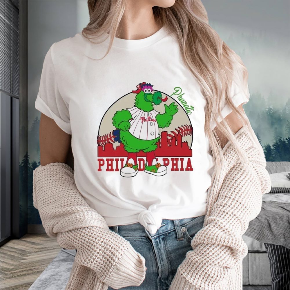 Vintage Phillie Phanatic Cartoon Sweat T-Shirt 4 Vintage Phillie Phanatic Cartoon Sweat T-Shirts