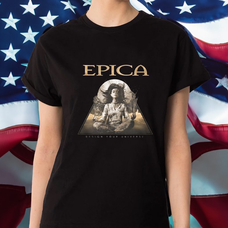 Within Temptation Women's Purge Outline Epica T-Shirt 4 Within Temptation Women's Purge Outline Epica Shirt