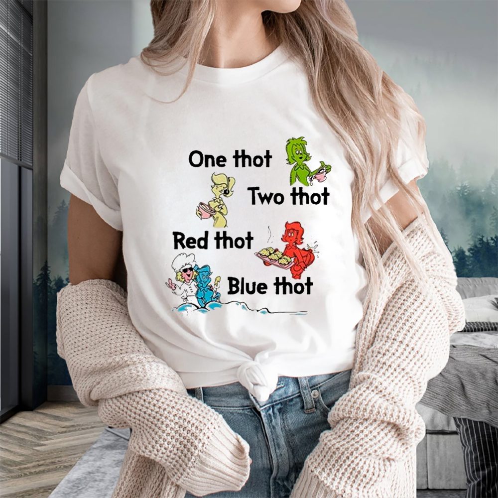 Yung Gravy One Thot Two Thot Red Thot Blue Thot T-Shirt 4 Yung Gravy One Thot Two Thot Red Thot Blue Thot T-Shirts