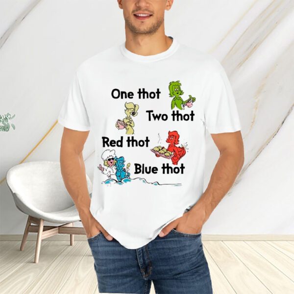 Yung Gravy One Thot Two Thot Red Thot Blue Thot T-Shirtt