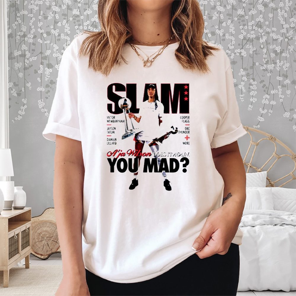 Aja Wilson Does It Again You Mad T-Shirt 4 Aja Wilson Does It Again You Mad Shirt