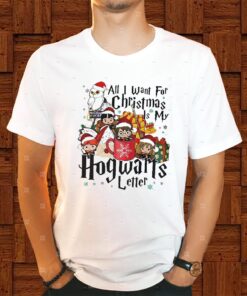 All I Want For Christmas Is My Hogwarts Letter Sweat Shirt