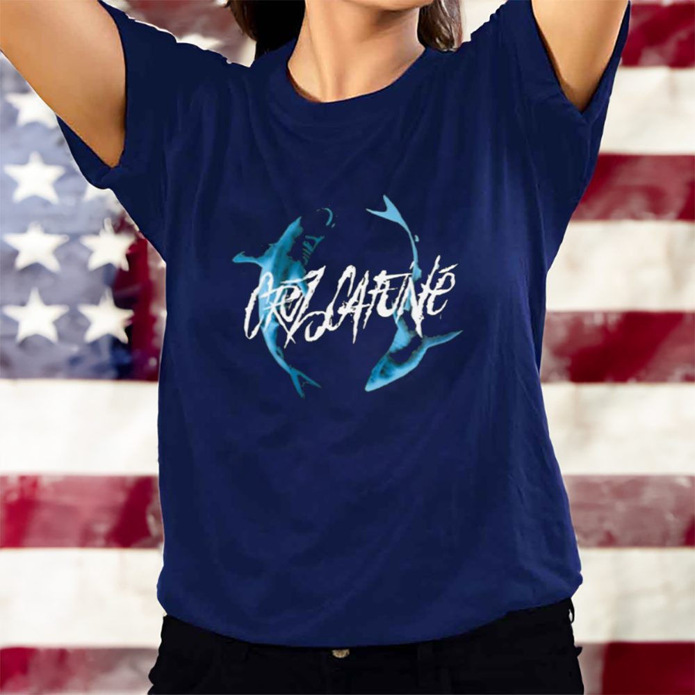 Cruzcafune Double Shark T-Shirt 4 Cruzcafune Double Shark T-Shirts