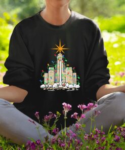 Deck the City Hall Christmas lights Buffalo shirt1