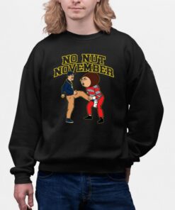 Down Go The Fuckeyes Baby It's No Nut November Shirt-Unisex T-Shirts