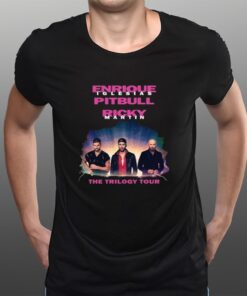 Enrique Iglesias Pitbull Ricky Martin The Trilogy Tour 2023 T-Shirtt
