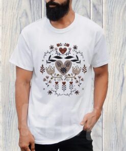 Folk Art Cottage Core Boho Cottage Aesthetic Clothing T-Shirt