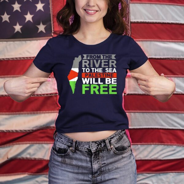 From The River To The Sea Palestine Will Be Free Men T-Shirts