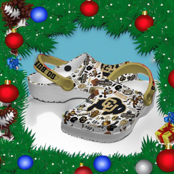 Go Buffs It’s Prime Time In Boulder Colorado Buffaloes Football Clogs cute