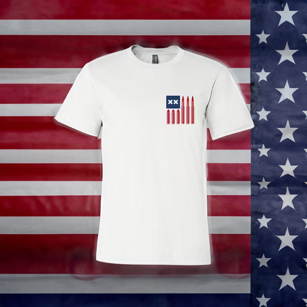 grandson Bullet Flag T-Shirt (Small Only) 4 Grandson Bullet Flag T-Shirt