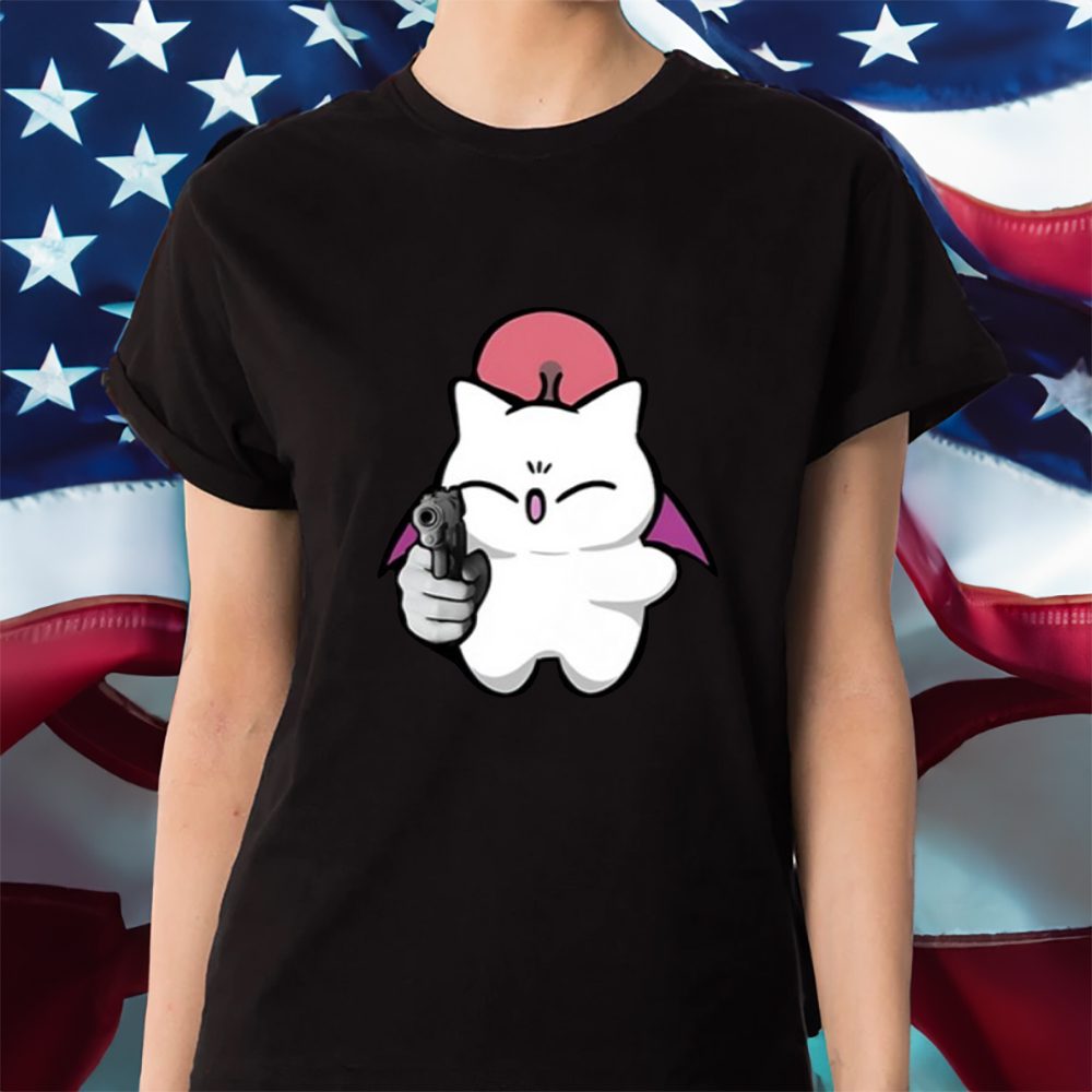 Gun Moogle By Wisdomeel T-Shirt 4 Gun Moogle By Wisdomeel Shirt