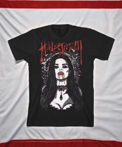 Halestorm Vintage Vampire Slim Fit T-Shirts