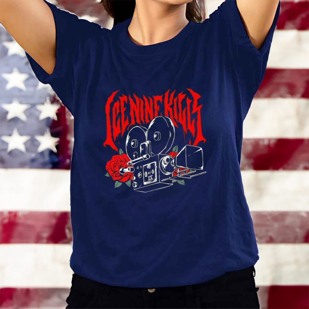 Ice Nine Kills Camera T-Shirt 4 Ice Nine Kills Camera T-Shirts