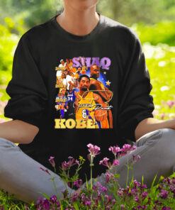 Kobe Bryant Los Angeles Lakers Baseball Team Shaq Shirt1