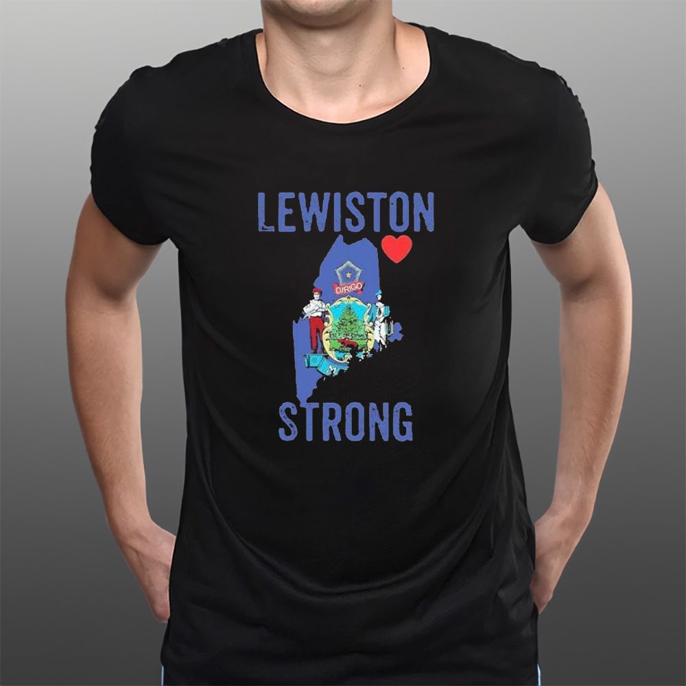 Lewiston Strong Vintage Style T-Shirt 4 Lewiston Strong Vintage Style T-Shirts