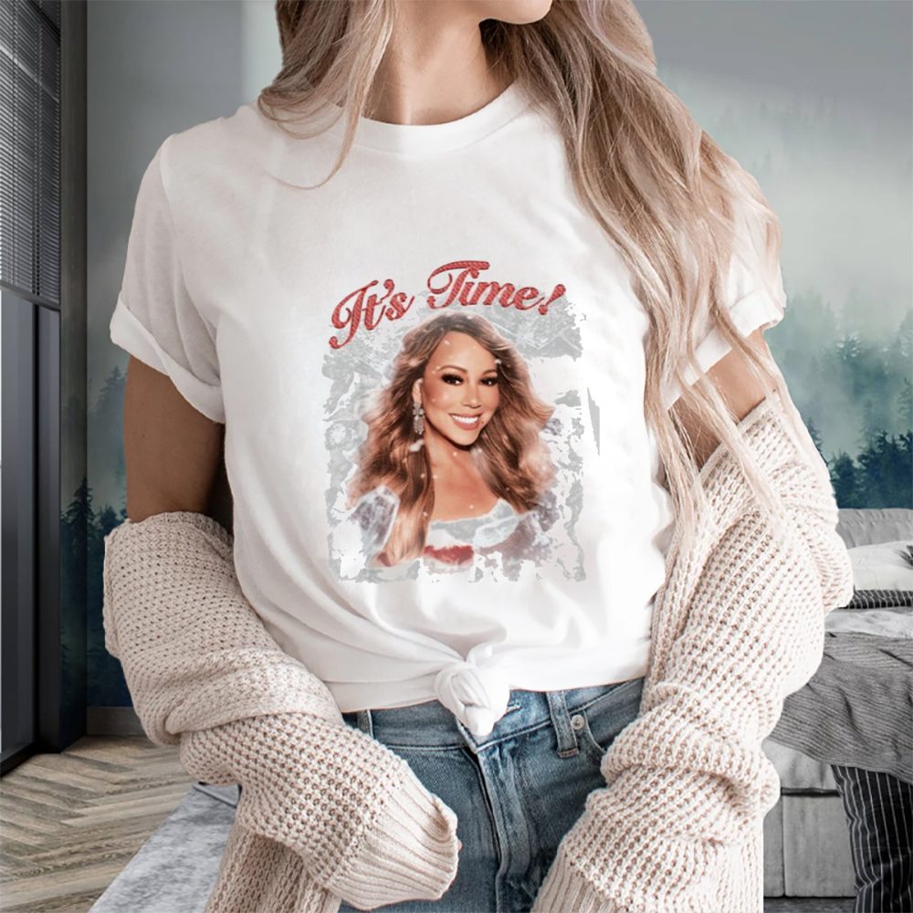 Mariah Carey It's Time T-Shirt 4 Mariah Carey It's Time T-Shirts