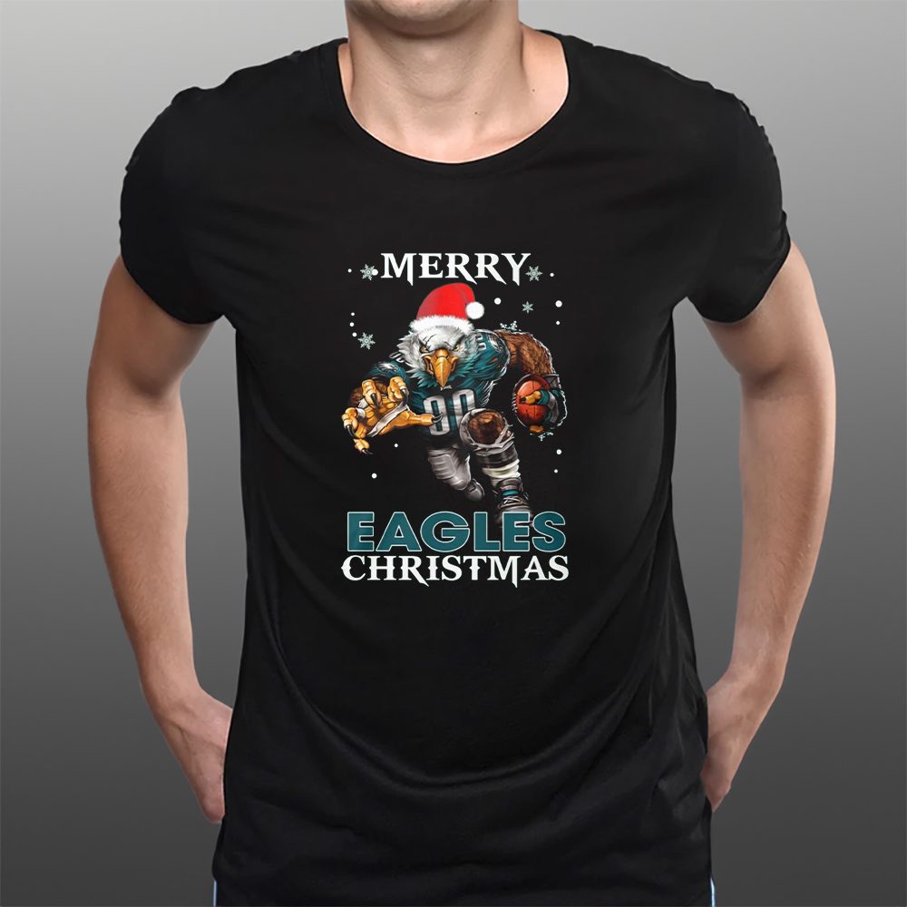 Merry Eagles Christmas T-Shirts
