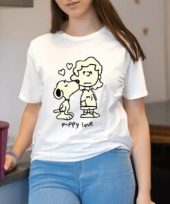Mom Jeans Snoopy Puppy Love Shirt2