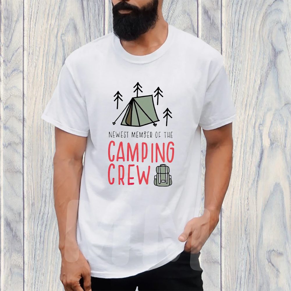 Newest Member Of The Camping Crew T-Shirt 4 Newest Member Of The Camping Crew TShirt