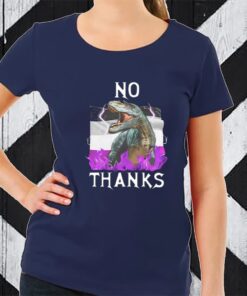 No Thanks Asexual Flag T-Shirt