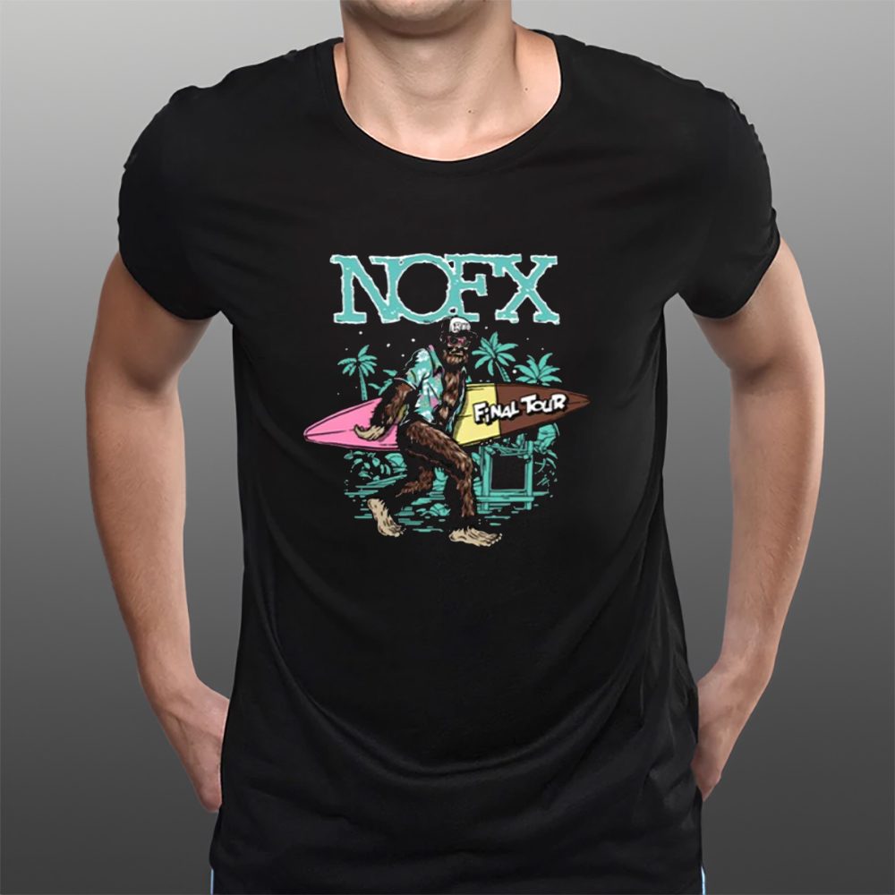 Nofx Final Tour Sasquatch T-Shirt 4 Nofx Final Tour Sasquatch T-Shirts
