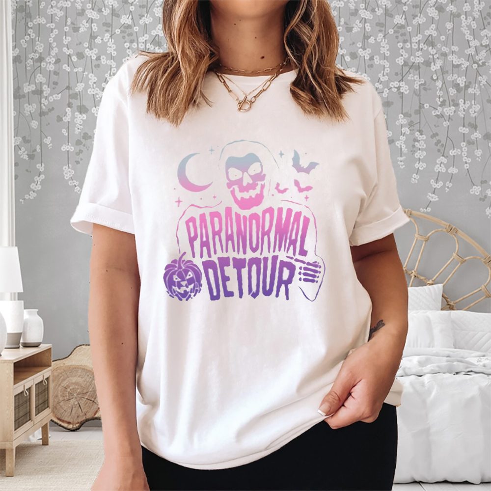 Paranormal Detour Faded Skull T-Shirt 4 Paranormal Detour Faded Skull Shirt