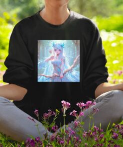 Queen ice Ashe League of Legends game character shirt1
