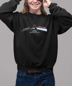 Shirt Gaysagainstgroomers Dark Side Of The Rainbow Students Woke Teachers Trans Kids-Unisex T-Shirt2