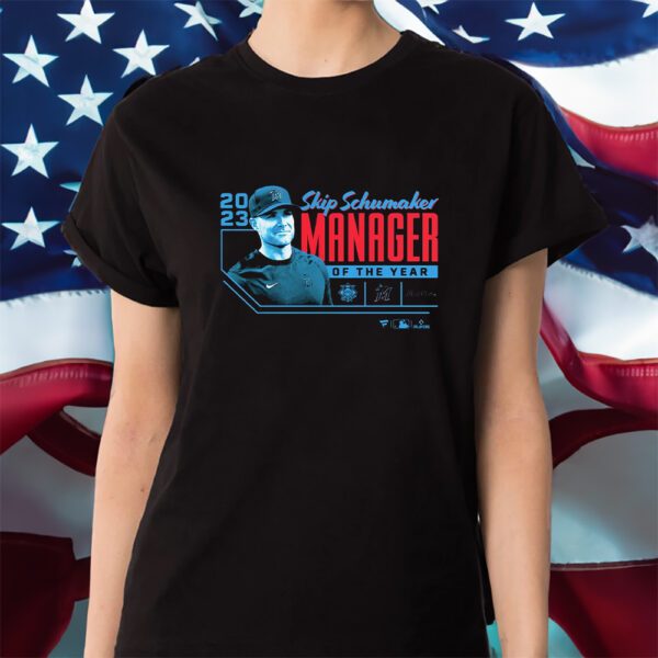 Skip Schumaker Miami Marlins 2023 Nl Manager Of The Year Shirt