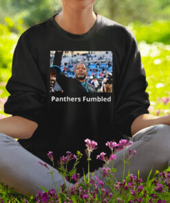 Steve Wilks Panthers Fumbled Shirt1