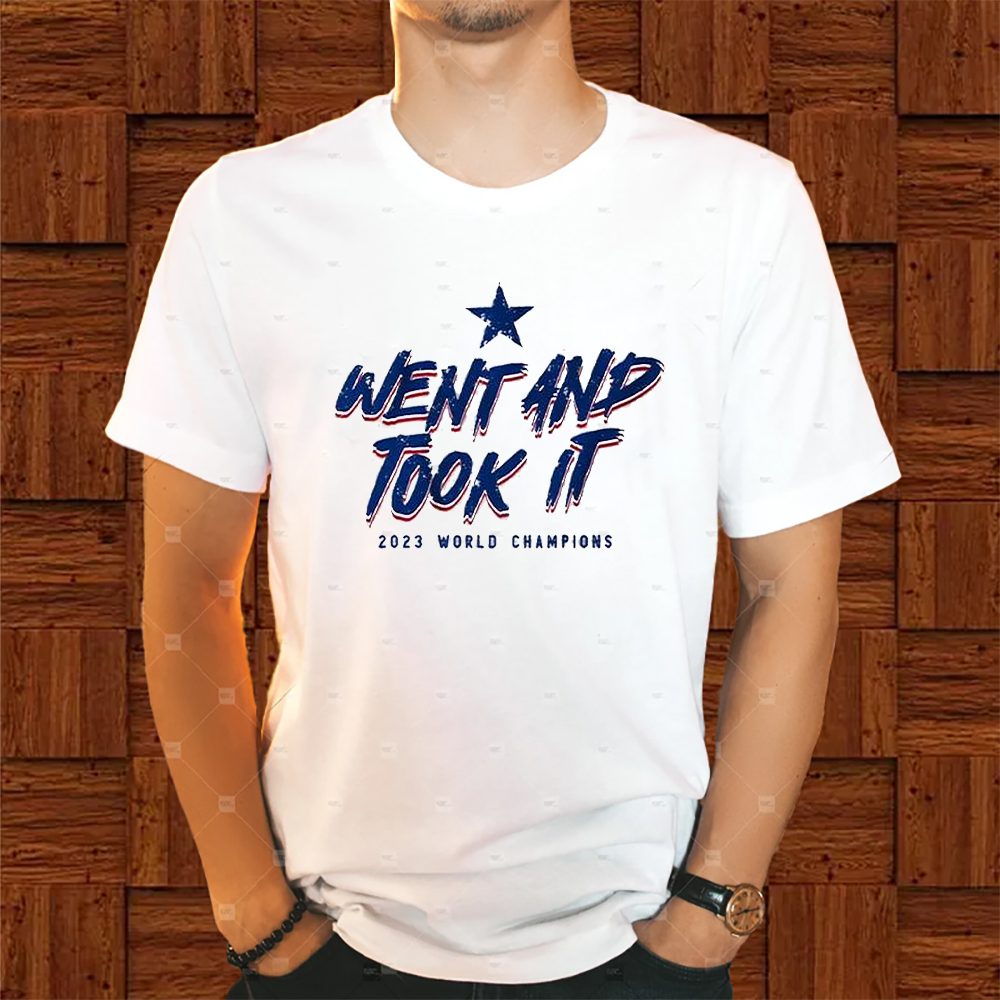Texas Baseball Went And Took It 2023 World Champions T-Shirt 4 Texas Baseball Went And Took It 2023 World Champions Shirt