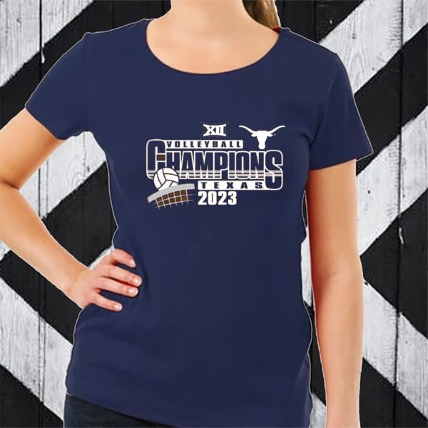 Texas Longhorns 2023 Women’s Volleyball Regular Season Champions Locker Room TShirt