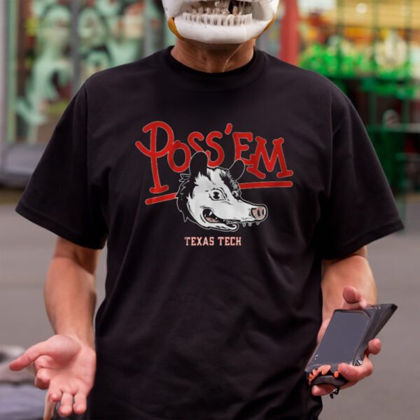 Texas Tech Football Rally Possum Shirt2