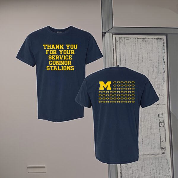 Thank You For Your Service Connor Stalions Shirts