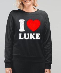 The Man I love Luke heart shirt