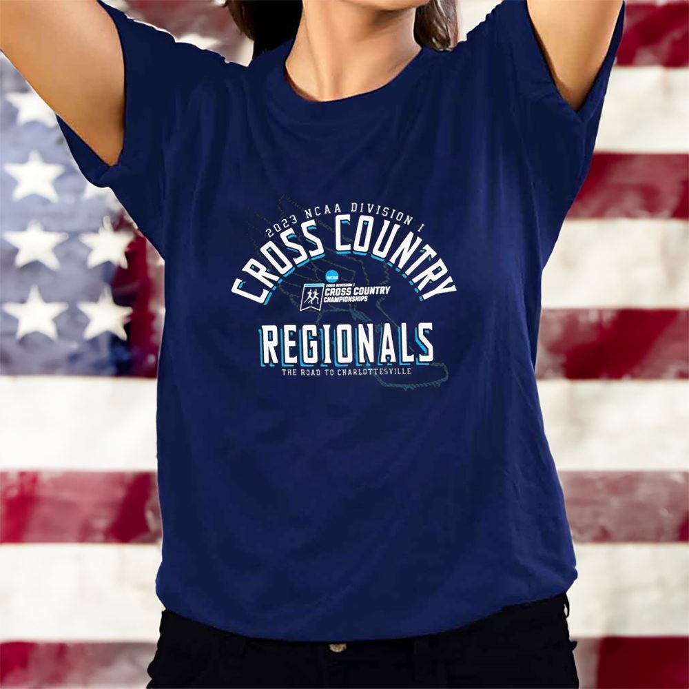 The Road To Charlottesville 2023 NCAA Division I Cross Country Regionals T-Shirt 4 The Road To Charlottesville 2023 NCAA Division I Cross Country Regionals T-Shirts
